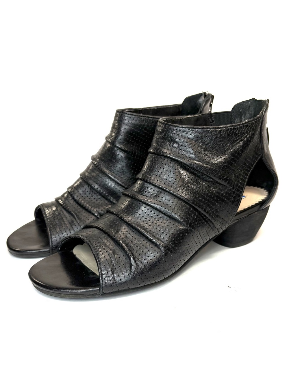 Arnold Churgin Black Leather Sandals | 36